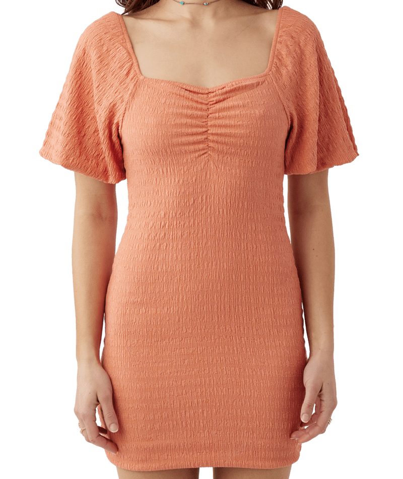 Women's O'Neill Esra Dress  Tangerine – Brackish Waters