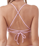 Women's O'Neill Saltwater Solids Huntington Top | Pink