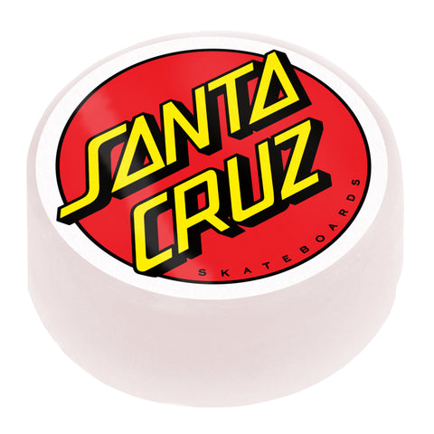 Santa Cruz Classic Dot Skate Wax | White