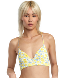 Women's RVCA Freya Triangle Crop Top | Dusty Blue
