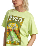 Women's RVCA Swirl Anyday SS | Daiquiri Green