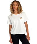 Women's RVCA Rainbow Connection SS Tee | Vintage White