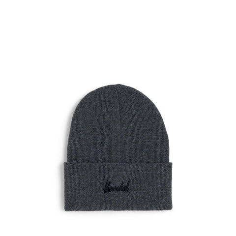 Unisex Herschel Aden Beanie | Charcoal/Black