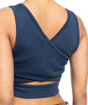 Women's Roxy Good Keepsake Crop Top | Mood Indigo