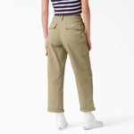 Women's Dickies Cropped Cargo Pants | Desert Sand