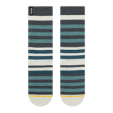 Unisex Merge 4 Tencel/Hemp Beach Stripe Crew Sock