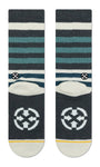 Unisex Merge 4 Tencel/Hemp Beach Stripe Crew Sock