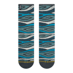 Unisex Merge 4 Tencel/Hemp Wood Grain Crew Sock
