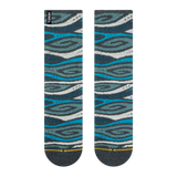 Unisex Merge 4 Tencel/Hemp Wood Grain Crew Sock