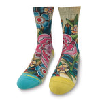 Women's Merge 4 Kirby's Bloom Crew Sock