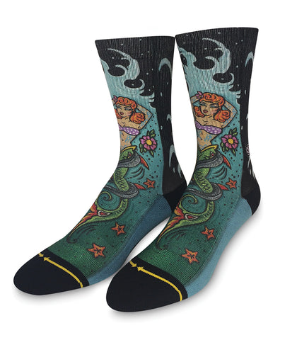 Unisex Merge 4 Mermaid Sock