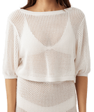 Women's O'Neill Erin Top Coverup | Vanilla