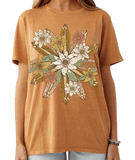 Women's O'Neill Sunset Scene Tee | Golden Brown
