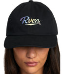 Women's RVCA Staple Dad Hat | Black
