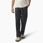 Men's Dickies Skateboarding Double Knee Twill Pants | Charcoal Grey Stitch