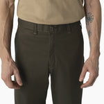 Men's Dickies Skateboarding Double Knee Twill Pants | Olive Green