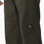 Men's Dickies Skateboarding Double Knee Twill Pants | Olive Green