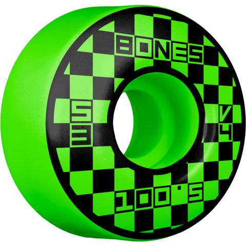 Bones Wheels Og Formula Block Party 53mm V4 Wide 100A - Green