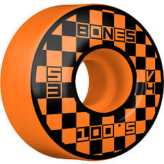 Bones Wheels Og Formula Block Party 53mm V4 Wide 100A - Orange