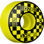 Bones Wheels Og Formula Block Party 53mm V4 Wide 100A - Yellow