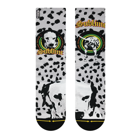 Unisex Merge 4 Sublime Went To The Moon Mid Length Crew Sock