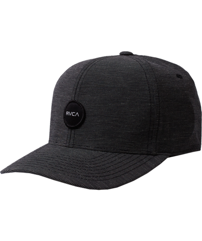 Men's RVCA Daggers Flexfit Hat - Black