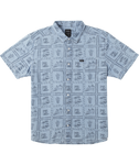 Men's RVCA Frame SS | Washed Denim