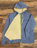 Unisex Brackish Sherpa Lined Hooded Zip