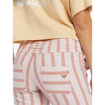 Women's Roxy Oceanside Flared Pants | Cork Sunny Side Stripe